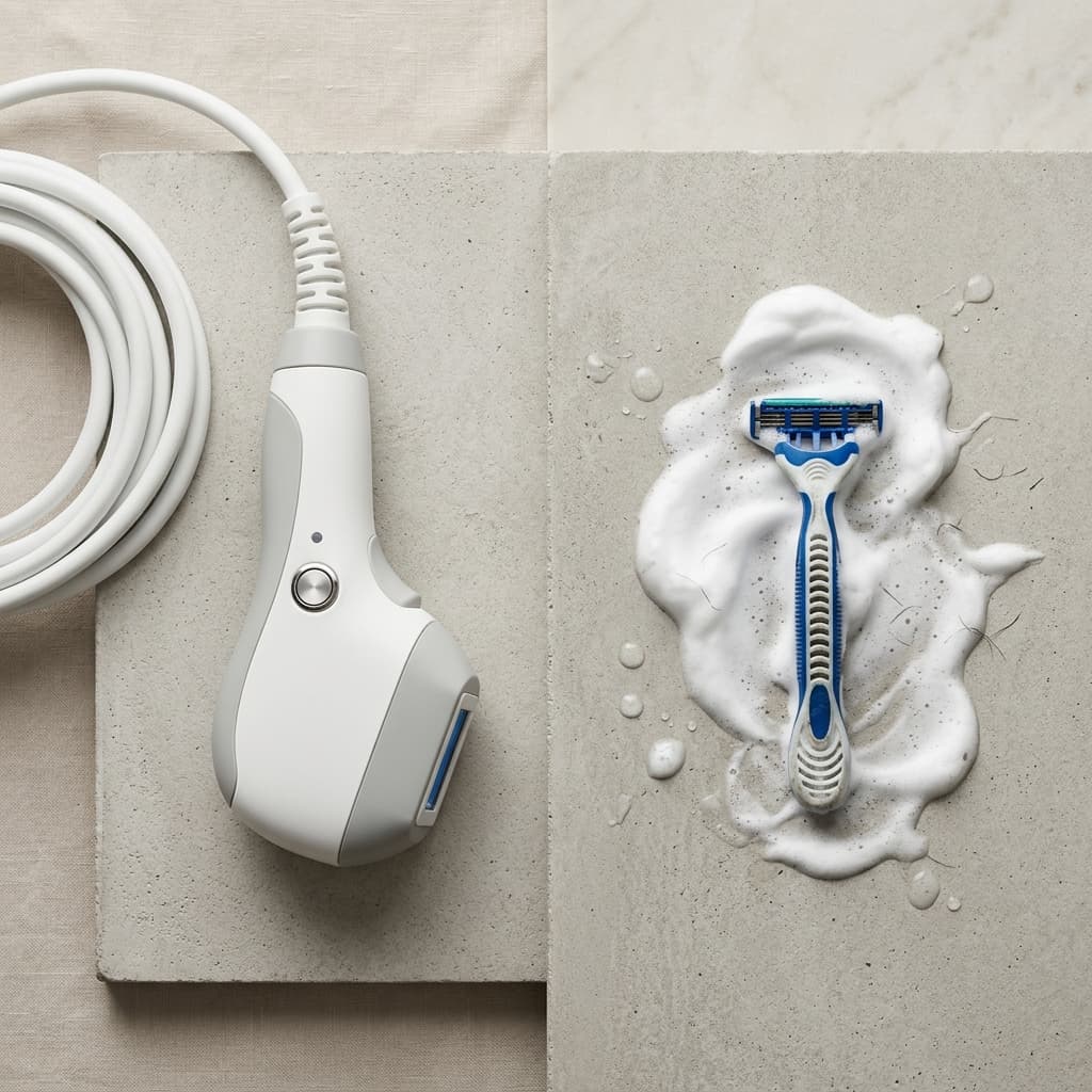 Laser Hair Removal vs. Shaving: A Lifetime Cost Comparison