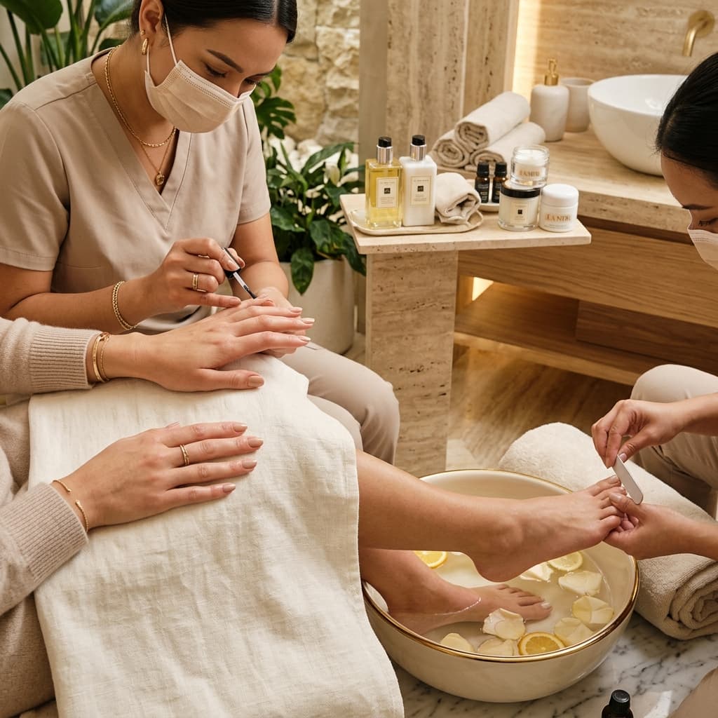 Manicures & Pedicures