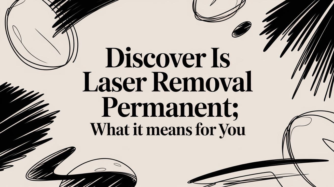 Discover is laser hair removal permanent: What it means for you