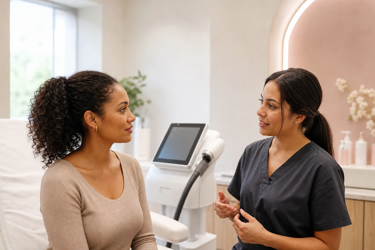 private Brazilian and Hollywood laser hair removal consultation in Johannesburg