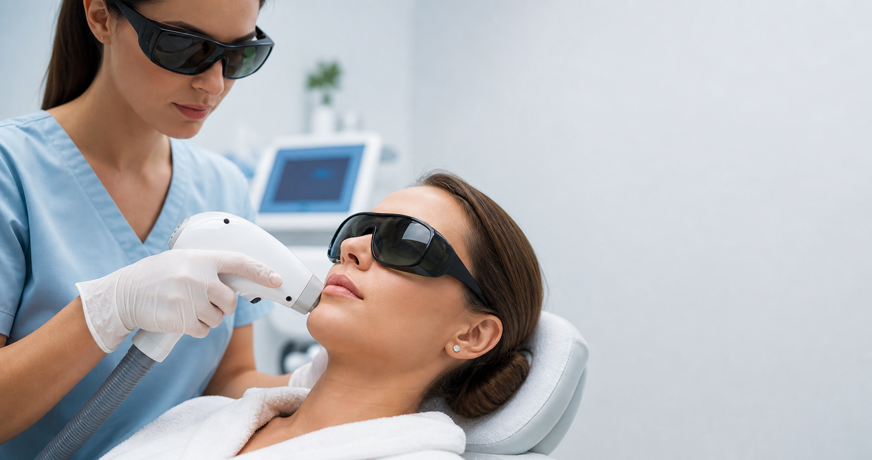 upper lip and chin laser hair removal in Johannesburg